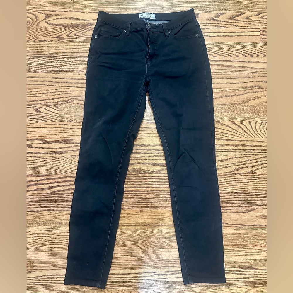 Free People Black Stretch Skinny Jean